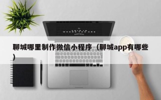 鄄城聊城哪里制作微信小程序（聊城app有哪些）