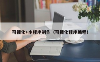鄄城可视化+小程序制作（可视化程序编程）